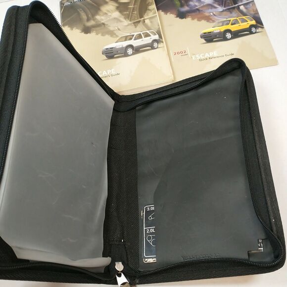 2002 Ford Escape Owners Manual Set with Case - Picture 6 of 8